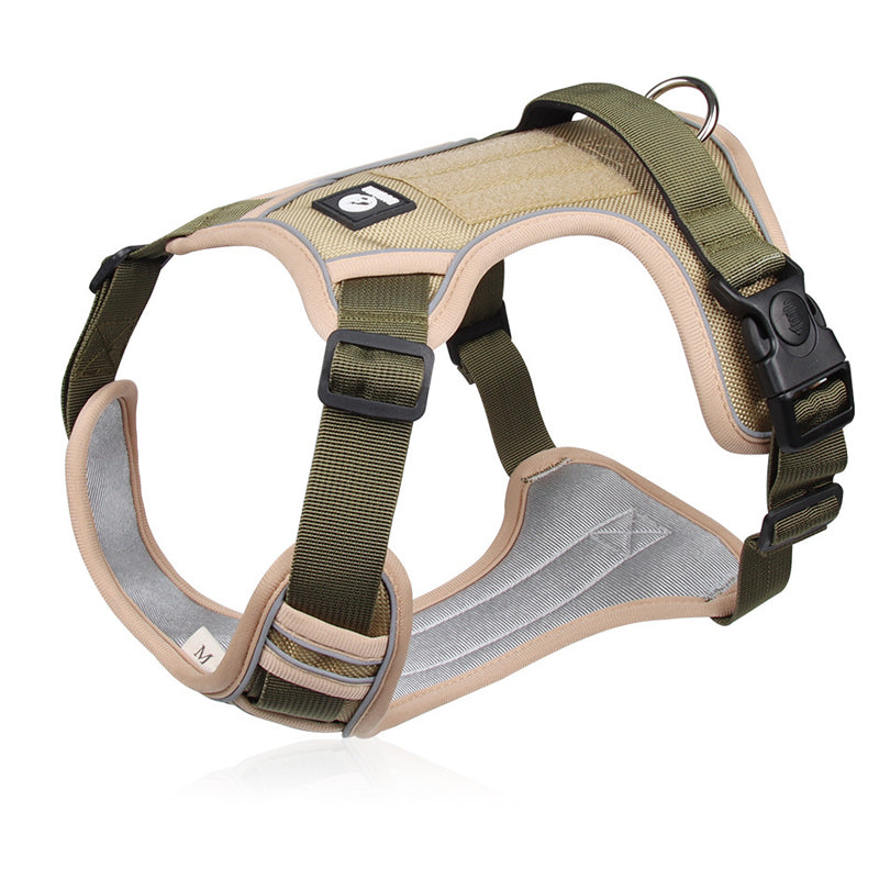 🐶🛡️No Pull Dog Harness with Leash & Collar LED – Secure & Comfortable ✨