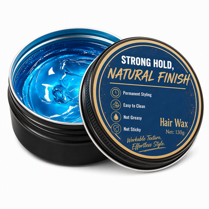 Cologne Scented Men's Hair Pomade 130g Long Lasting Hold and Volumizing Styling Wax