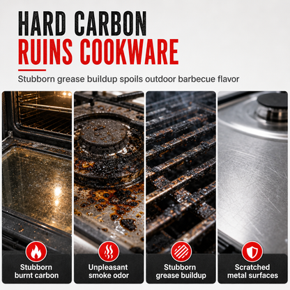 Oven and Grill Cleaning Paste for Tough Grease Removal