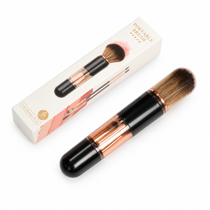 Portable Retractable Makeup Brush Set