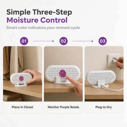 💦Mini Reusable Household Dehumidifier